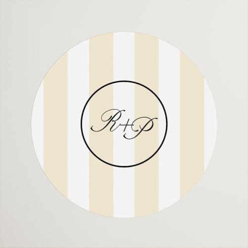 This is a sunshine wedding favor labels with standard by Jen Ramsey called elegant and formal printing on uncoated sticker paper in sticker