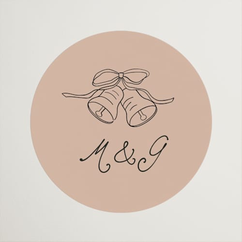 This is a vintage wedding favor labels with standard by Kelly Watkins called felicity printing on uncoated sticker paper in sticker