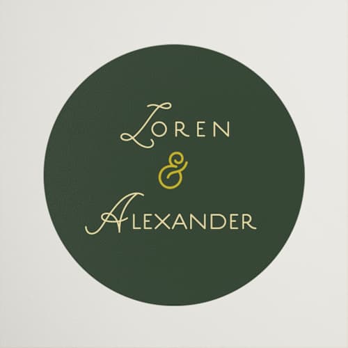 This is a citrus wedding favor labels with standard by Angela Quan called grid printing on uncoated sticker paper in sticker