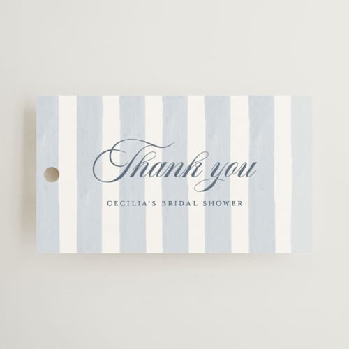This is a mint gift tags with standard by Pati Cascino called celina printing on signature in tag