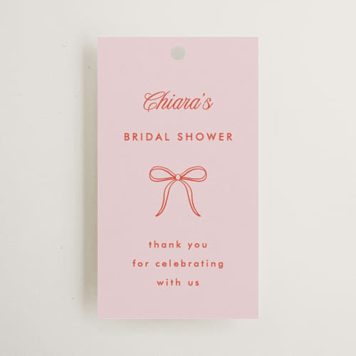 This is a resort gift tags with standard by Kelly Schmidt called celebrate printing on signature in tag