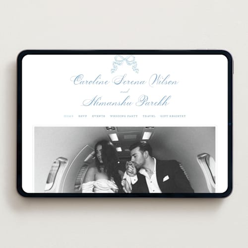 This is a capri wedding websites by Creo Study called royalty printing on digital paper in standard