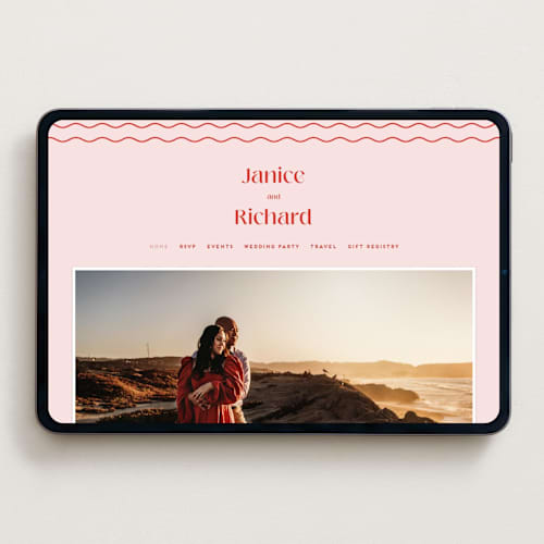 This is a strawberry wedding websites by Claudia Orengo called news! printing on digital paper in standard