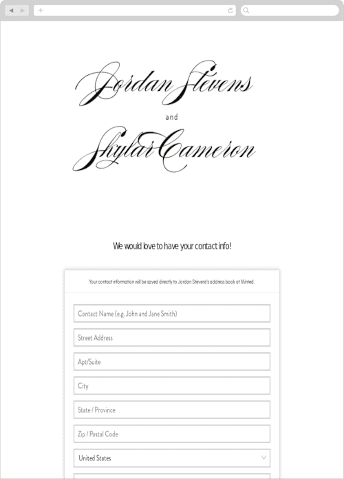 This is a tuxedo digital wedding address collection cards by Lori Wemple called waltz printing on digital paper in standard