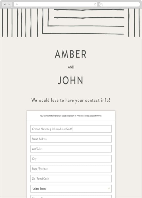 This is a pebble digital wedding address collection cards by Anelle Mostert called pattern play printing on digital paper in standard