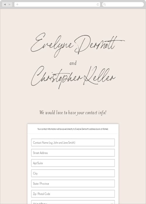 This is a fawn digital wedding address collection cards by chocomocacino called hazelnut printing on digital paper in standard