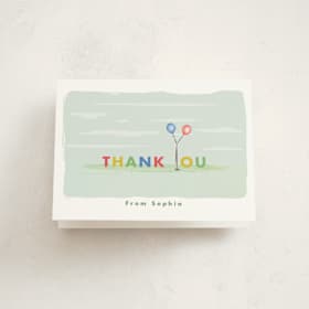 Children's Birthday Party Thank You Cards