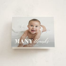 Children's Birthday Party Thank You Cards