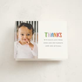 Children's Birthday Party Thank You Cards
