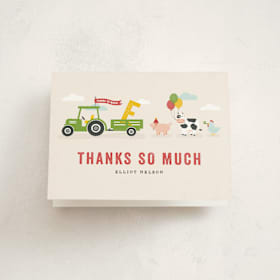 Children's Birthday Party Thank You Cards