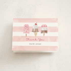 Children's Birthday Party Thank You Cards