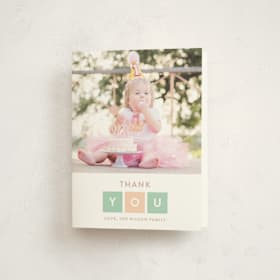 Children's Birthday Party Thank You Cards