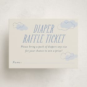 Mini Baby Shower Insert Cards