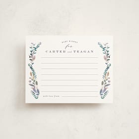 Baby Shower Insert Cards