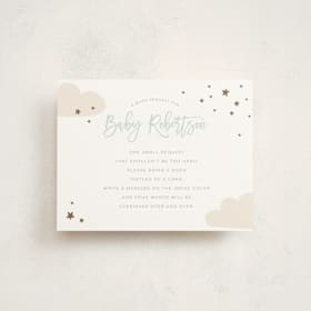 Baby Shower Insert Cards