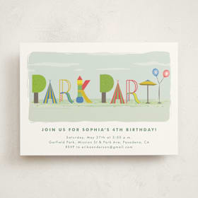 Children's Birthday Party Invitations