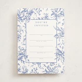 Fill-In Invitations