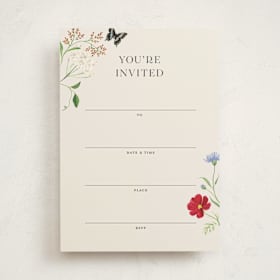 Fill-In Invitations