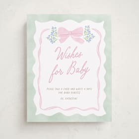 Baby Shower Party Signs