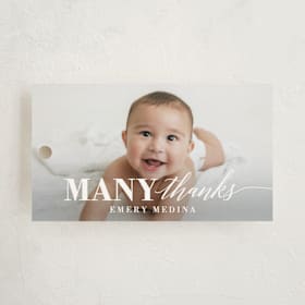 Children's Birthday Party Favor Tags