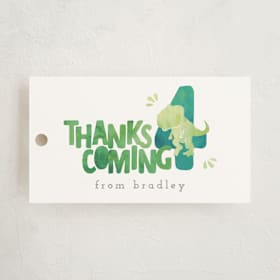 Children's Birthday Party Favor Tags