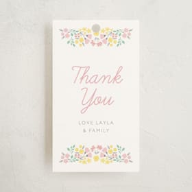 Children's Birthday Party Favor Tags