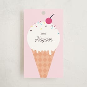 Children's Birthday Party Favor Tags