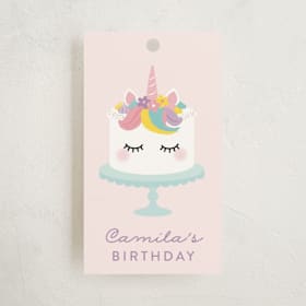 Children's Birthday Party Favor Tags