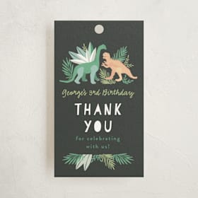 Children's Birthday Party Favor Tags