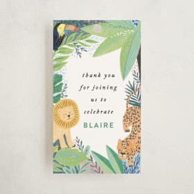 Children's Birthday Party Favor Tags