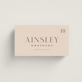 Place Cards