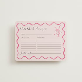 Bridal Shower Insert Cards