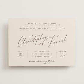 Wedding Invitations