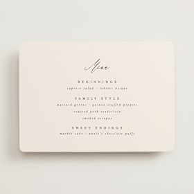 Menus