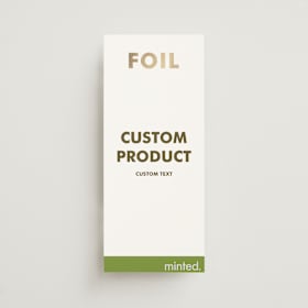 Foil-Pressed Wedding Programs