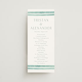 Wedding Programs