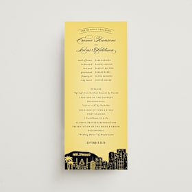 Wedding Programs