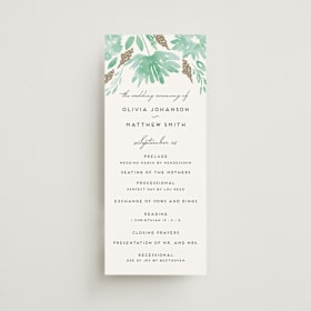 Wedding Programs
