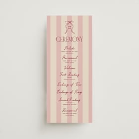 Wedding Programs