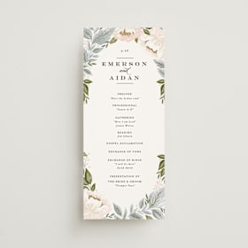 Wedding Programs