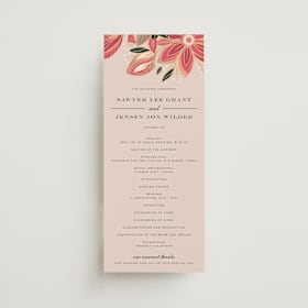 Wedding Programs