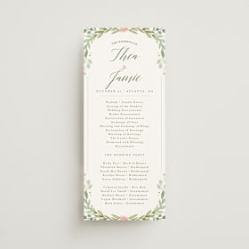 Wedding Programs