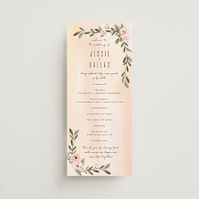 Wedding Programs