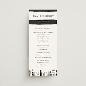 Wedding Programs