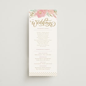 Wedding Programs