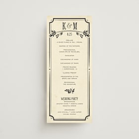 Wedding Programs