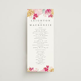 Wedding Programs
