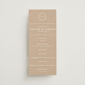Wedding Programs