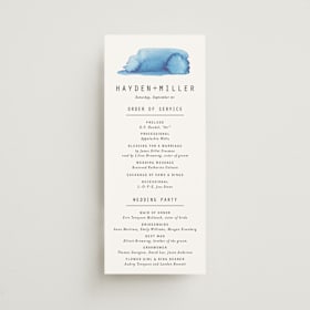 Wedding Programs