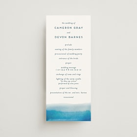 Wedding Programs
